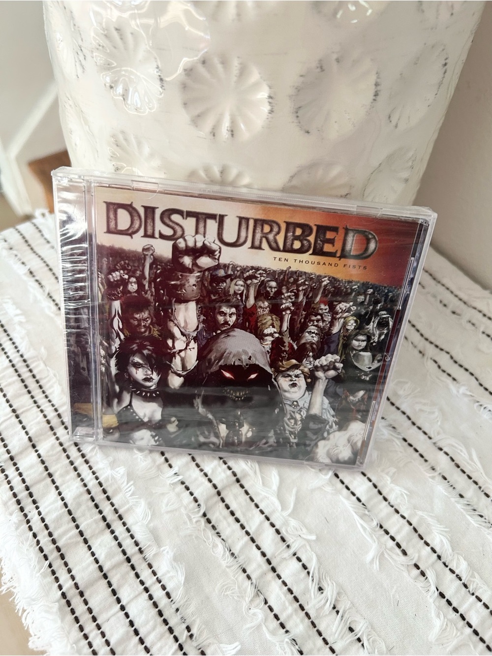 ⭐️ NEW Disturbed "Ten Thousand Fists" CD Hard Rock